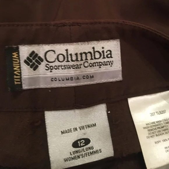 Columbia Capri trail pants  nwot​​​​​​​​ - Picture 9 of 9